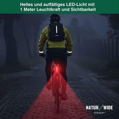 Fahrradlicht-Set mit 1200-Lumen-Frontlicht – Ansicht 8