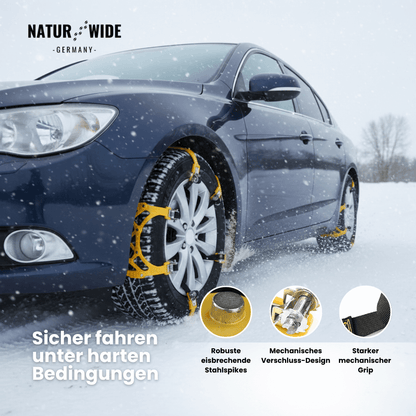 Schnee-Traktionshilfen, 3er-Set für einen Reifen – Ansicht 5