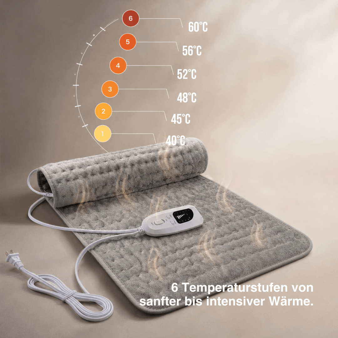 Elektrische Heizdecke & Wärmeauflage, 6 Stufen – Ansicht 3