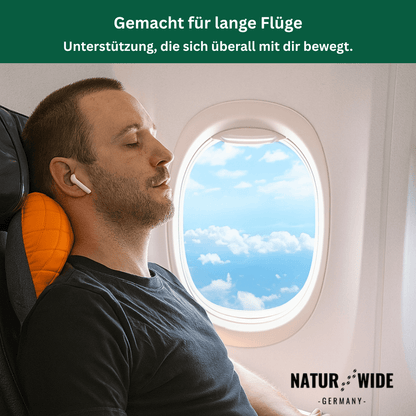 Aufblasbares Reisekissen mit Befestigungsgurt – Ansicht 7