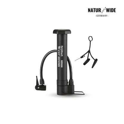 Mini-Standpumpe für Fahrrad & Ball, 5,5 bar – Ansicht 11