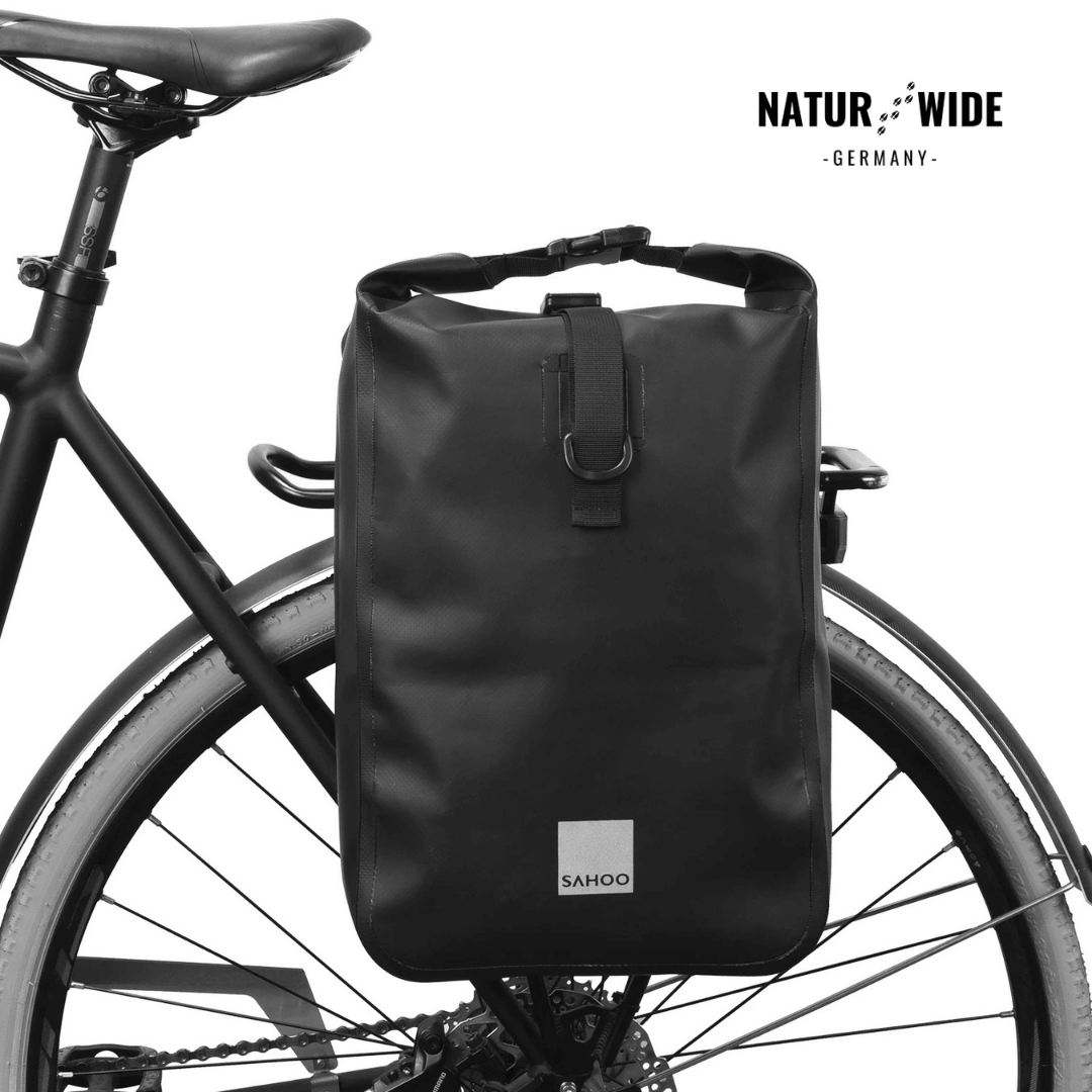 Fahrrad-Packtasche 10 L mit Rollverschluss – Ansicht 4