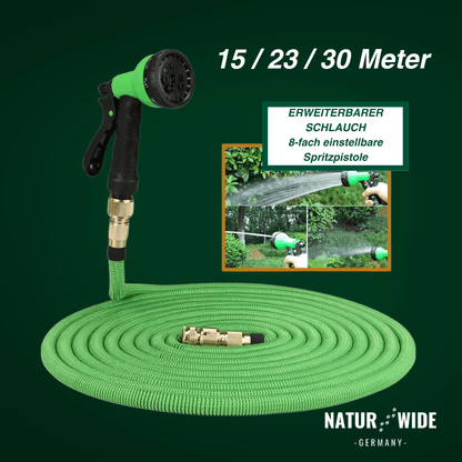 Flexibler Gartenschlauch mit 7 Sprühfunktionen – Ansicht 3