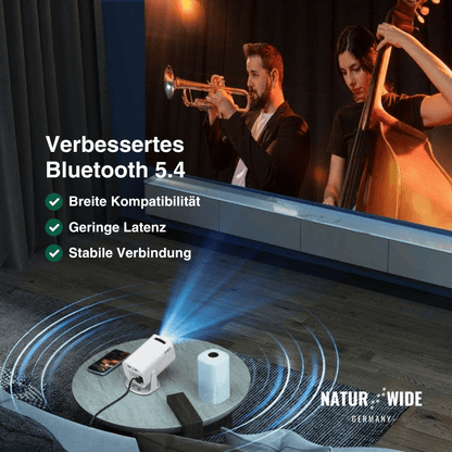 Mini-Beamer mit WLAN, Bluetooth & Android – Ansicht 10