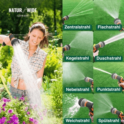 Garten-Handbrause mit 8 Sprühbildern – Ansicht 7