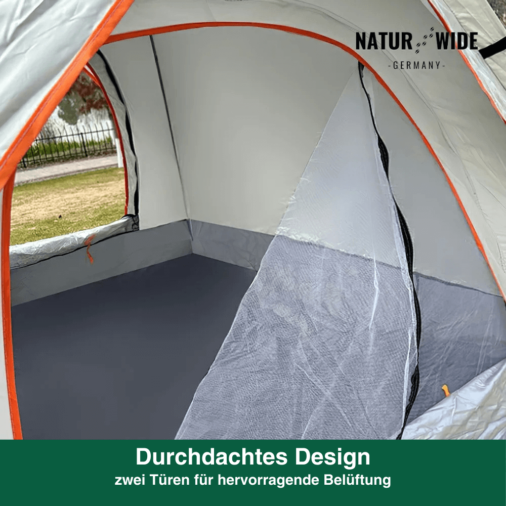Pop-up-Zelt mit Sekundenaufbau für 1–3 Personen – Ansicht 7