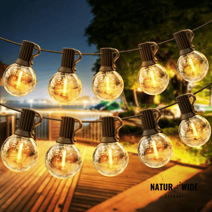 G40 LED-Lichterkette außen, bruchfest, 3–15 m – Ansicht 16