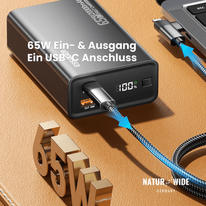 Powerbank 20.000 mAh mit 65 W USB-C PD – Ansicht 8