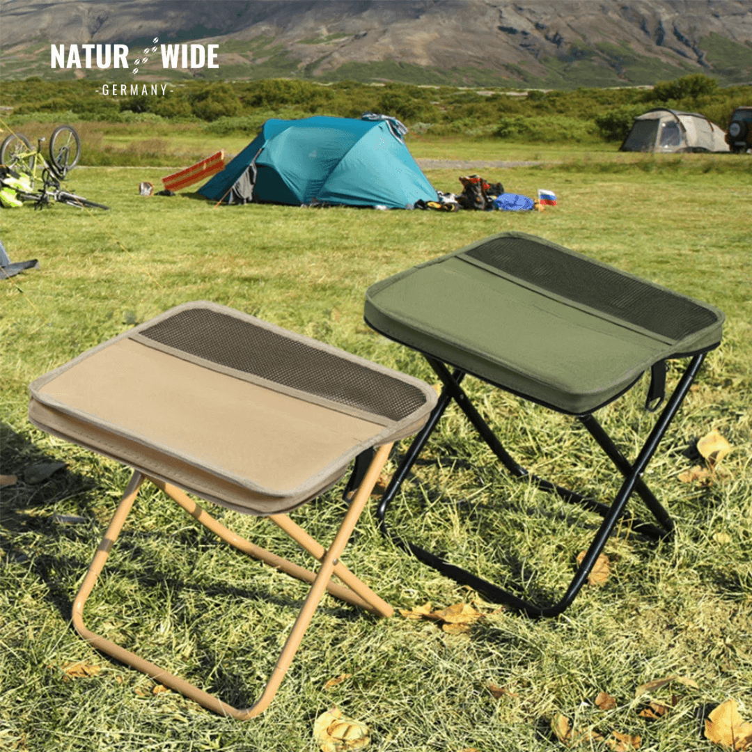 Faltbarer Campingstuhl, 0,9 kg, bis 120 kg – Ansicht 10