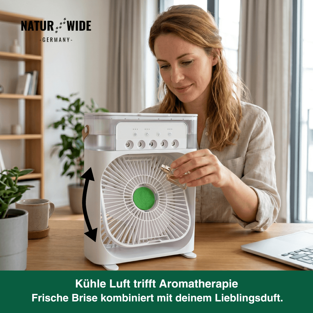 USB-Luftkühler 3-in-1 mit Nebel & LED-Licht – Ansicht 6