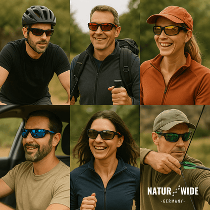 Polarisierte Sportsonnenbrille mit UV400-Schutz – Ansicht 3