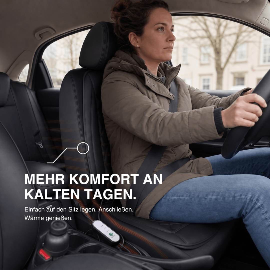 Beheizte Autositzauflage 12 V, warm in 30 Sek. – Ansicht 2