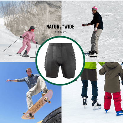 Gepolsterte Shorts für Ski, Snowboard & Skate – Ansicht 3