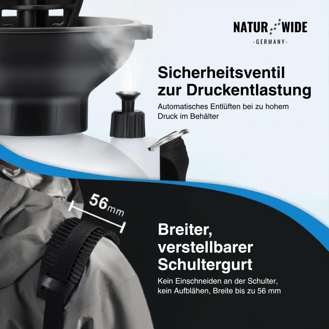 Campingdusche mit Handpumpe, 3, 5 oder 8 Liter – Ansicht 7