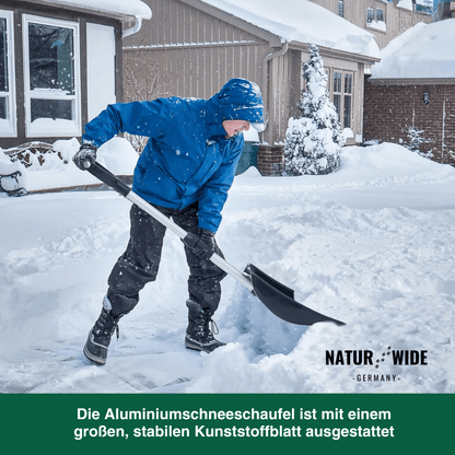 Teleskop-Schneeschaufel fürs Auto, Alu, 1 kg – Ansicht 6