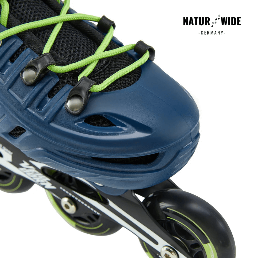 Größenverstellbare Inline Skates mit LED-Rollen – Ansicht 8