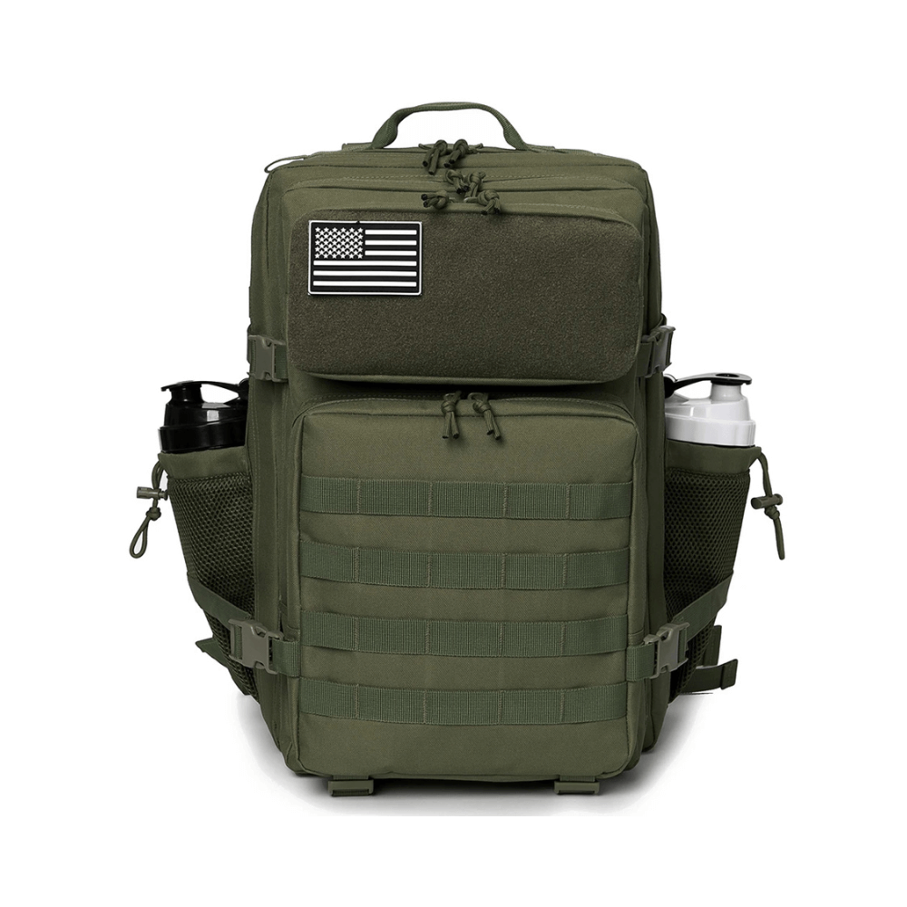 TacticalGear XL: Taktischer Rucksack, MOLLE – Waldgrün