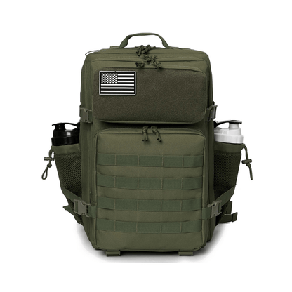 TacticalGear XL: Taktischer Rucksack, MOLLE – Waldgrün