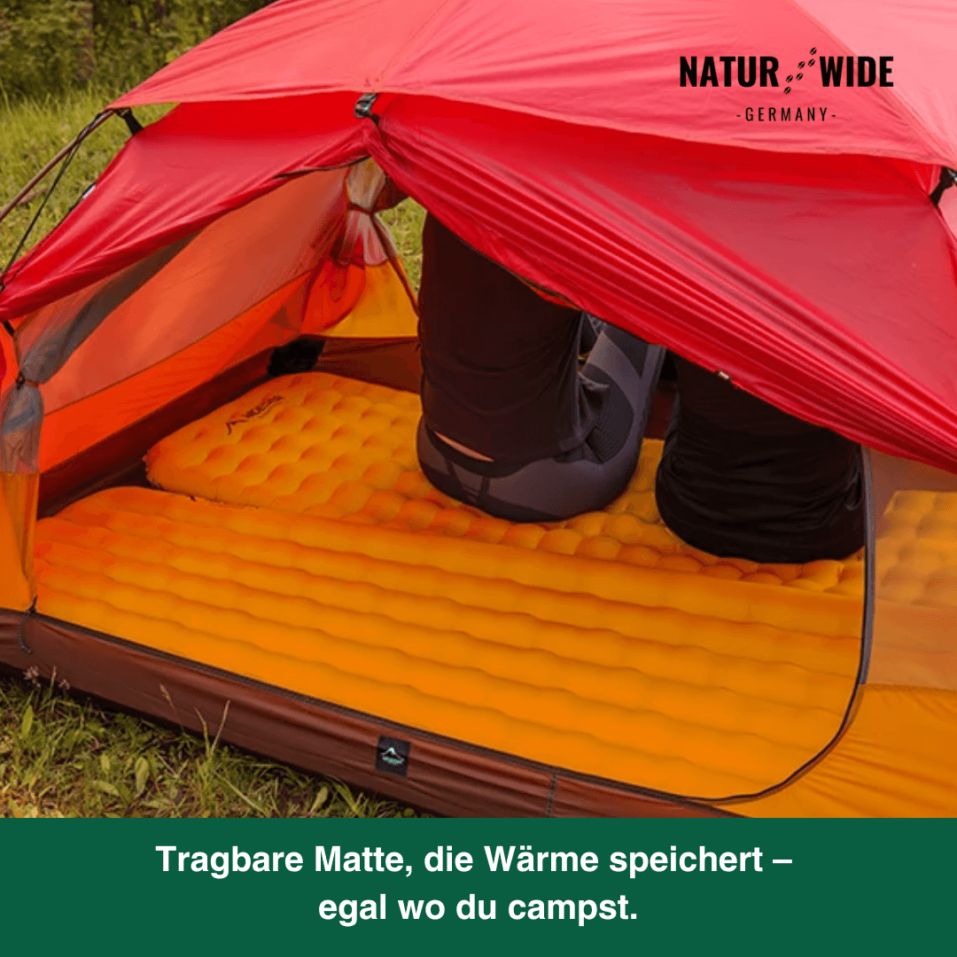 Isomatte R-Wert 7,6, selbstaufblasend, 777 g – Ansicht 17