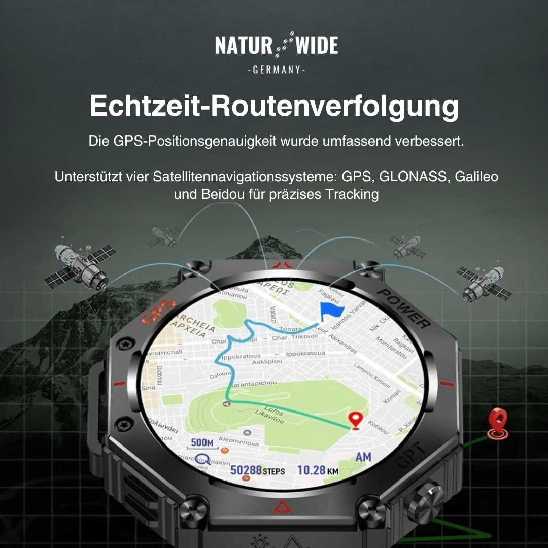 Outdoor-Smartwatch mit GPS, AMOLED & 10 ATM – Ansicht 8
