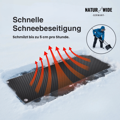 Beheizte Schneeschmelzmatte für Treppe & Weg – Ansicht 3