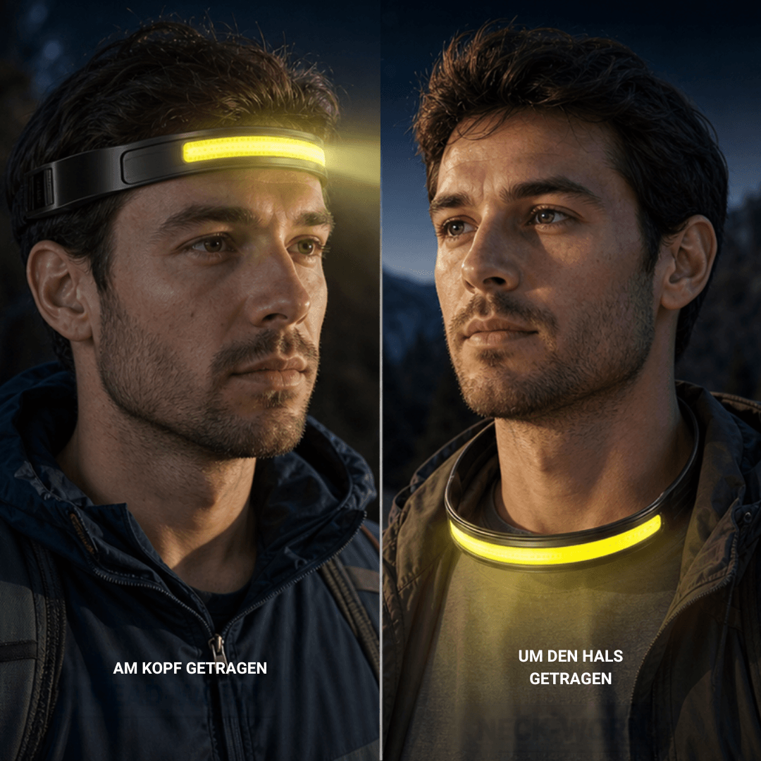 LED-Stirnlampe Pro MAX, auch als Nackenlampe – Ansicht 15