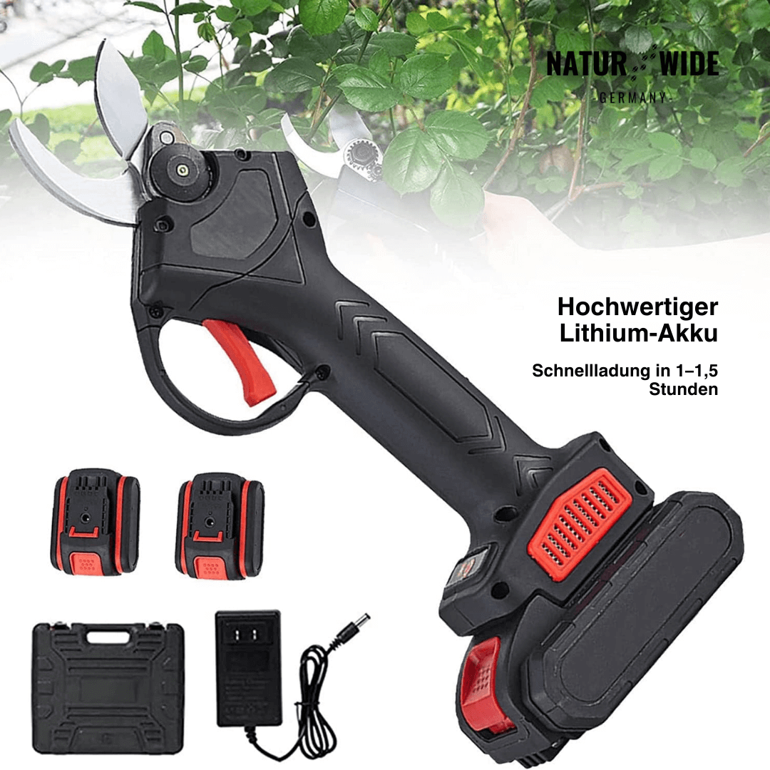Akku-Astschere bis 30 mm mit 2 Akkus & Koffer – Ansicht 10