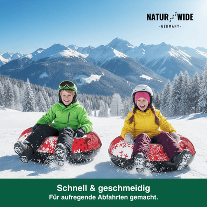 Aufblasbarer Schneereifen mit Griffen – Ansicht 3