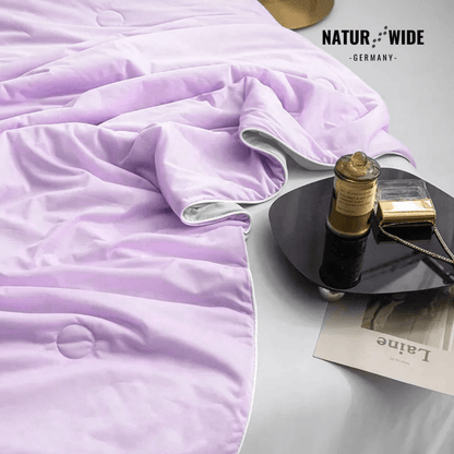 Kühlende Sommerdecke aus Ice Silk, doppelseitig – Ansicht 17