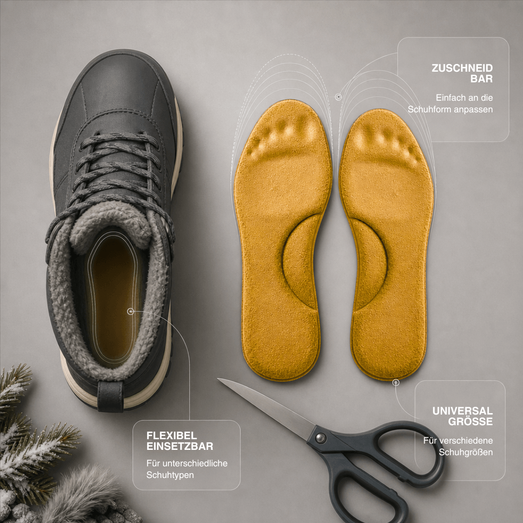 Thermo-Einlegesohlen mit Memory Foam, ohne Akku – Ansicht 32