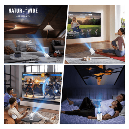 Mini-Beamer mit WLAN, Bluetooth & Android – Ansicht 9