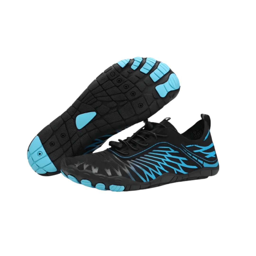 BareFlex Barfußschuhe mit 4-mm-Sohle, Unisex – Blau