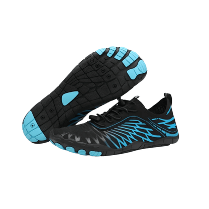 BareFlex Barfußschuhe mit 4-mm-Sohle, Unisex – Blau