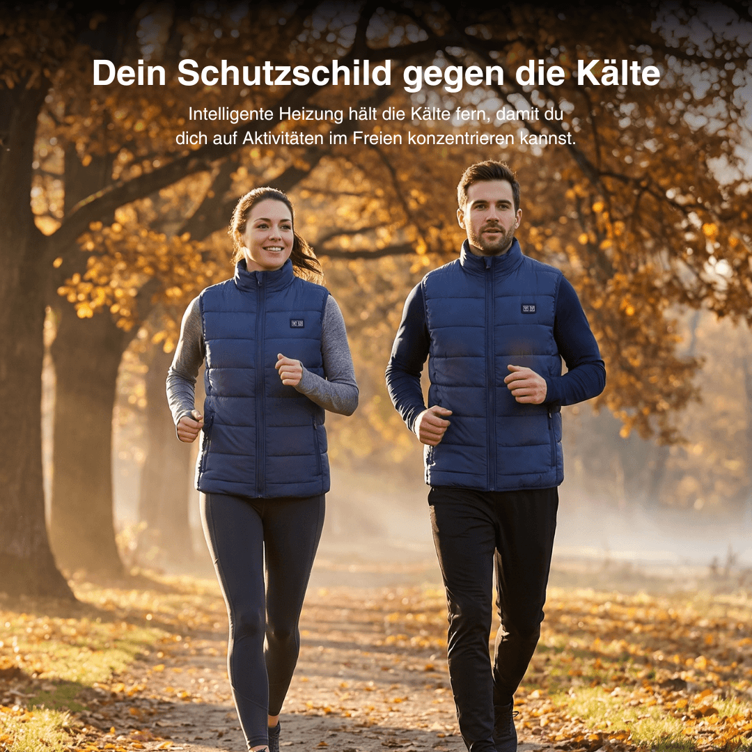 Beheizte Weste mit 9 Heizzonen für Powerbank – Ansicht 12