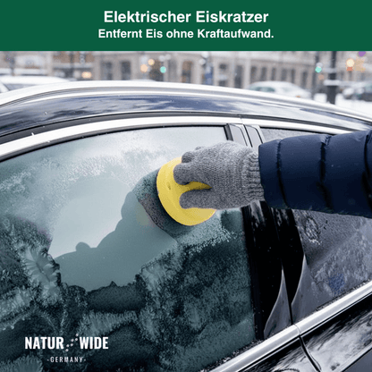 Elektrischer Eiskratzer mit Akku, USB-Ladung – Ansicht 2