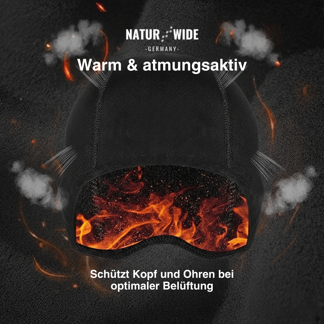 Helm-Unterziehmütze mit Fleece für den Winter – Ansicht 9