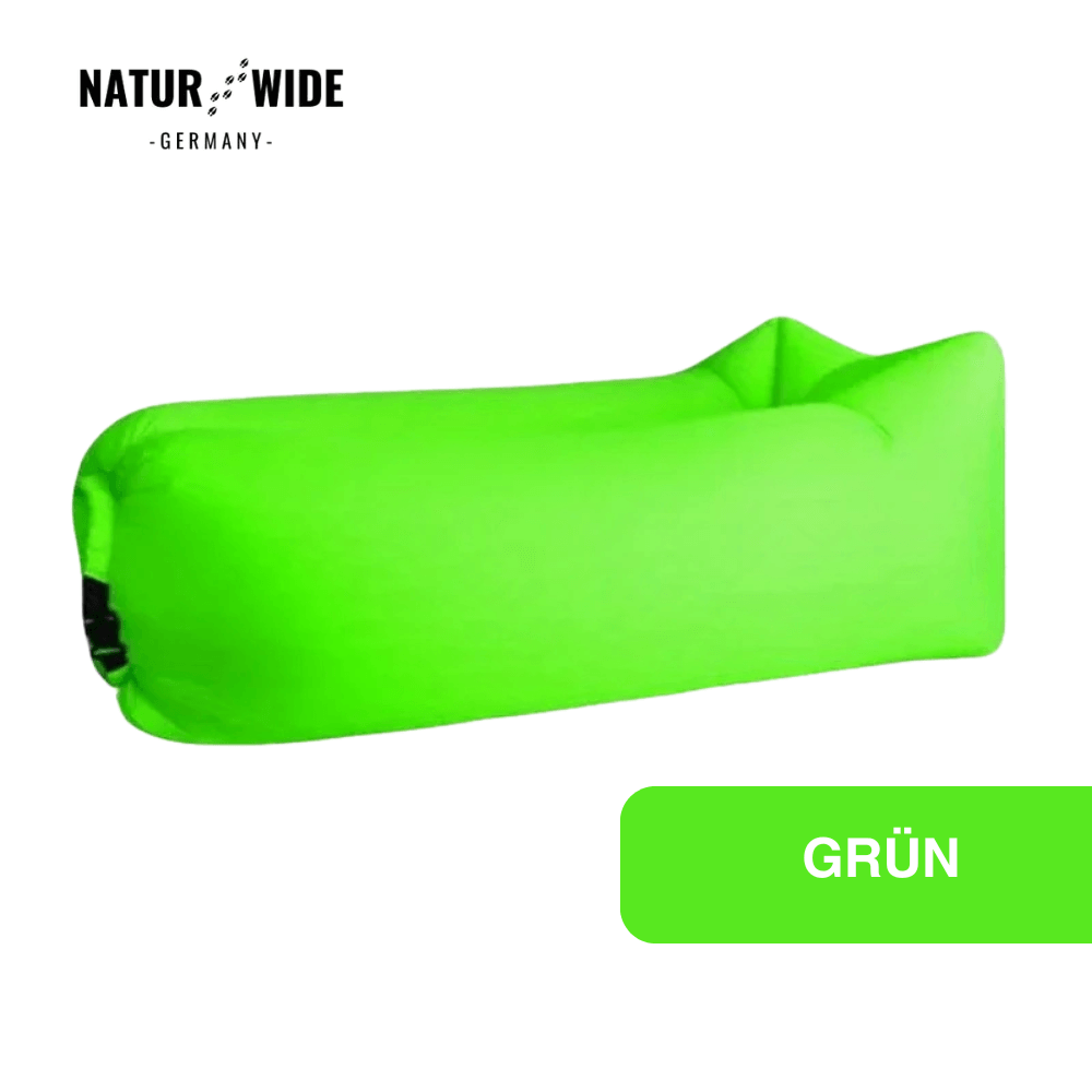 Aufblasbares Luftsofa ohne Pumpe, 200 × 70 cm – Ansicht 11