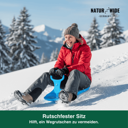 Schneerutscher mit Griffen, Kind & Erwachsene – Ansicht 2