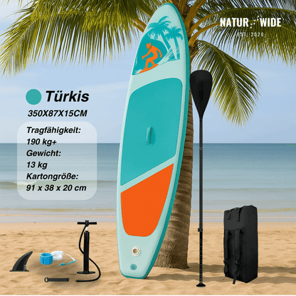 Aufblasbares SUP-Board 350 cm, Komplettset – Ansicht 5