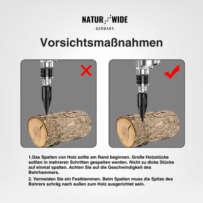 Kegelspalter 32 mm für die Bohrmaschine – Ansicht 10