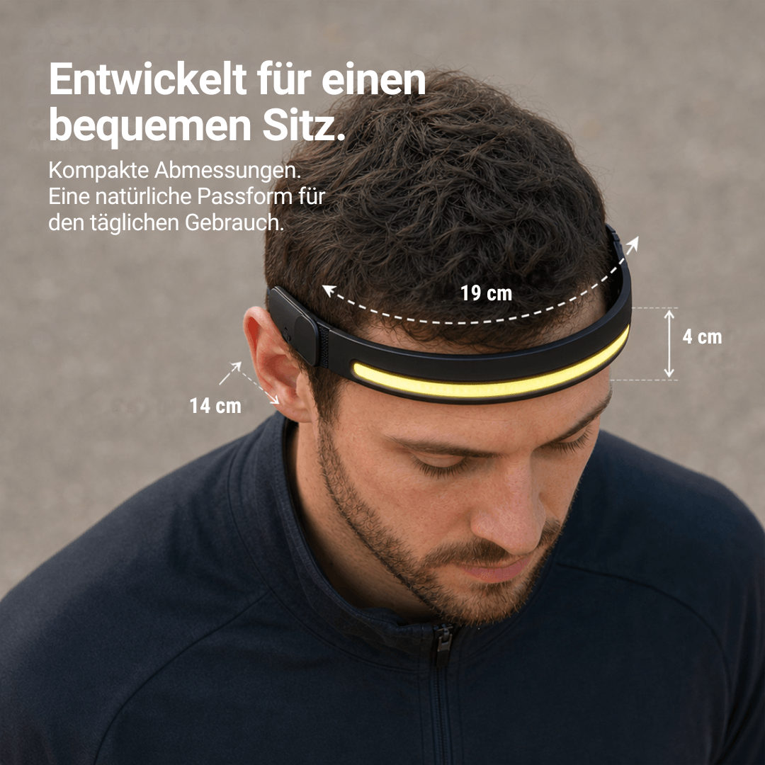 LED-Stirnlampe Pro MAX, auch als Nackenlampe – Ansicht 14