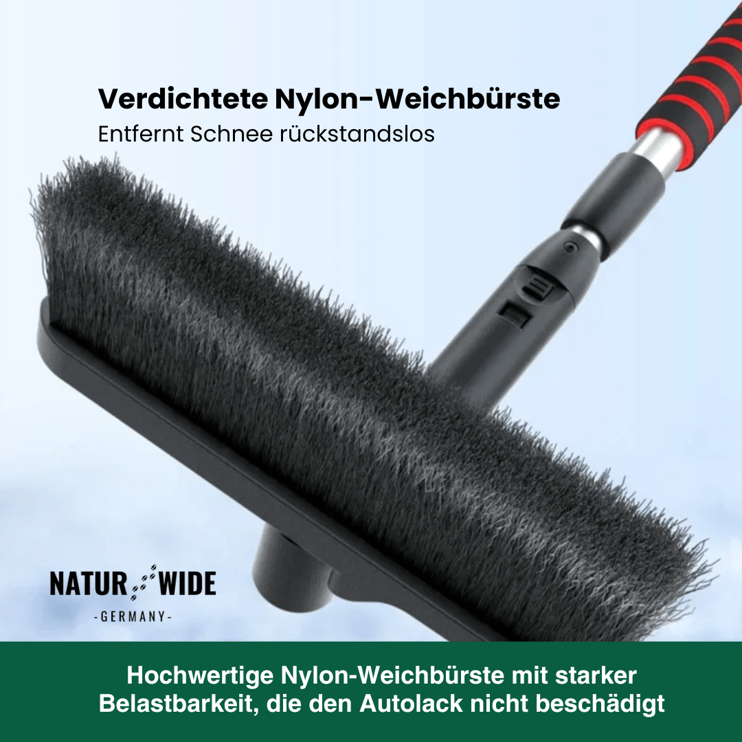 Teleskop-Schneebürste mit Eiskratzer, 2-in-1 – Ansicht 5