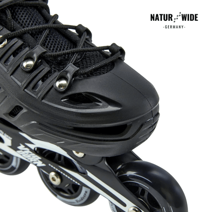 Größenverstellbare Inline Skates mit LED-Rollen – Ansicht 7