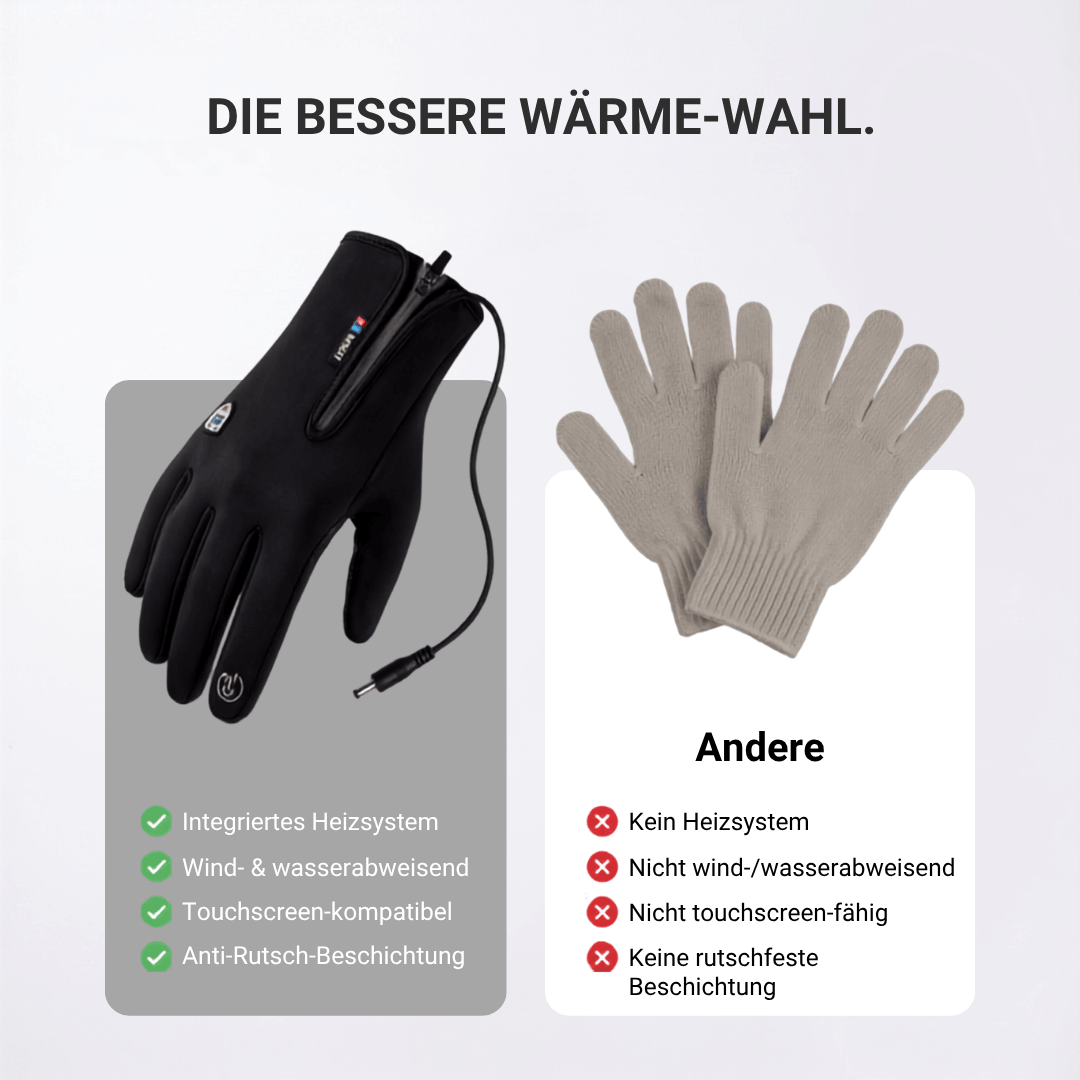 Beheizte USB-Handschuhe mit Touchscreen-Funktion – Ansicht 5