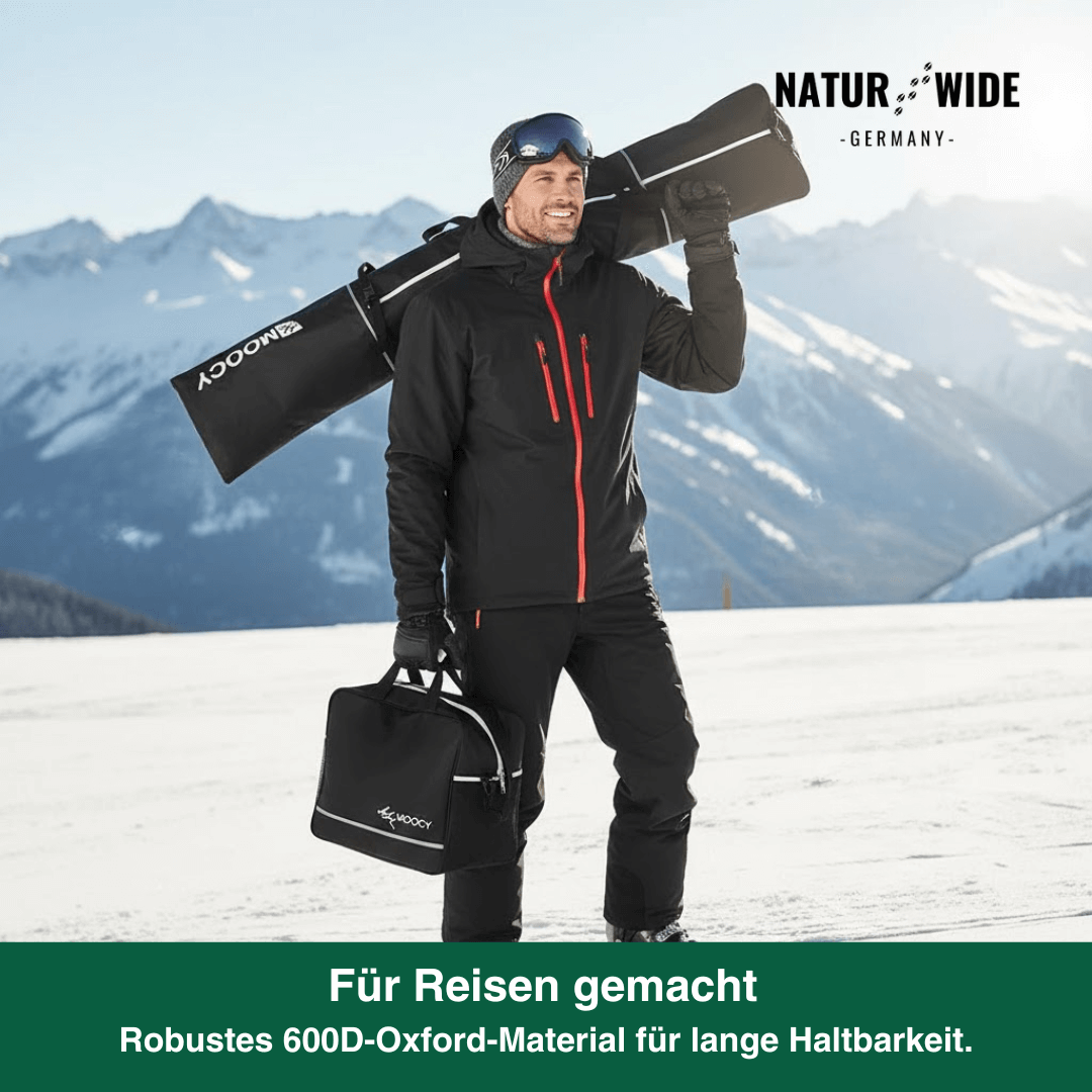Skisack & Skischuhtasche im Set, bis 200 cm – Ansicht 5