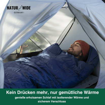 Mumienschlafsack, Komfort bis -1 °C oder -12 °C – Ansicht 11