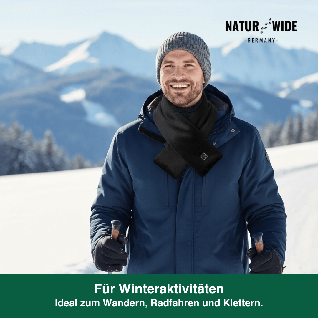 Beheizter Schal mit USB, waschbar, 86 g – Ansicht 4