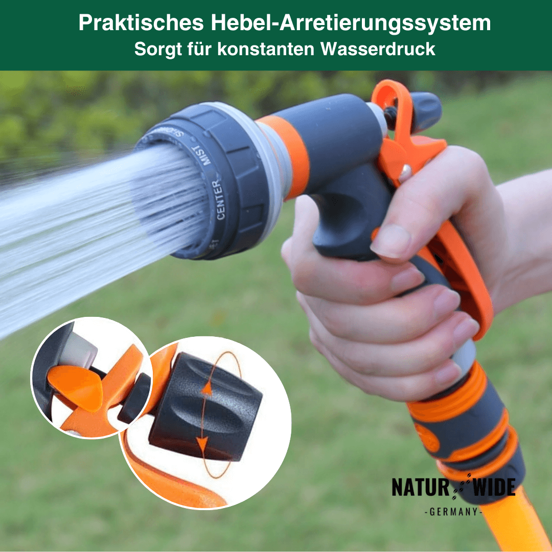 Garten-Handbrause mit 8 Sprühbildern – Ansicht 9