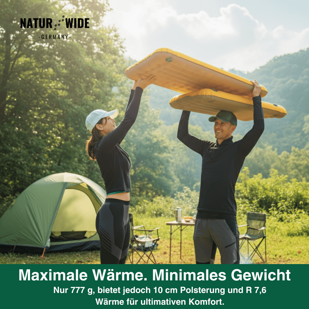 Isomatte R-Wert 7,6, selbstaufblasend, 777 g – Ansicht 16