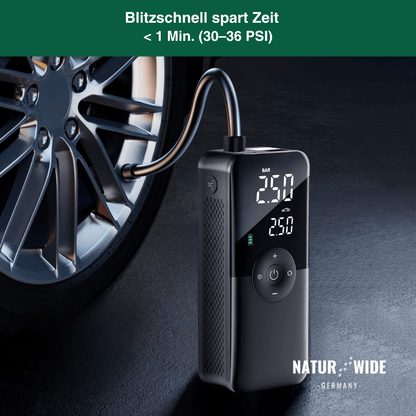 Akku-Reifenkompressor mit Display & Powerbank – Ansicht 13